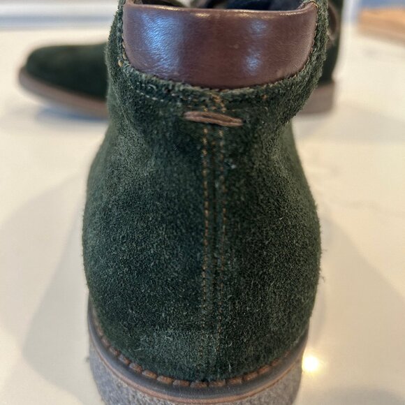 Alfani Men's Lancer Chukka Boots in Pine Green Suede Crepe Sole Size 9M - Picture 5 of 9